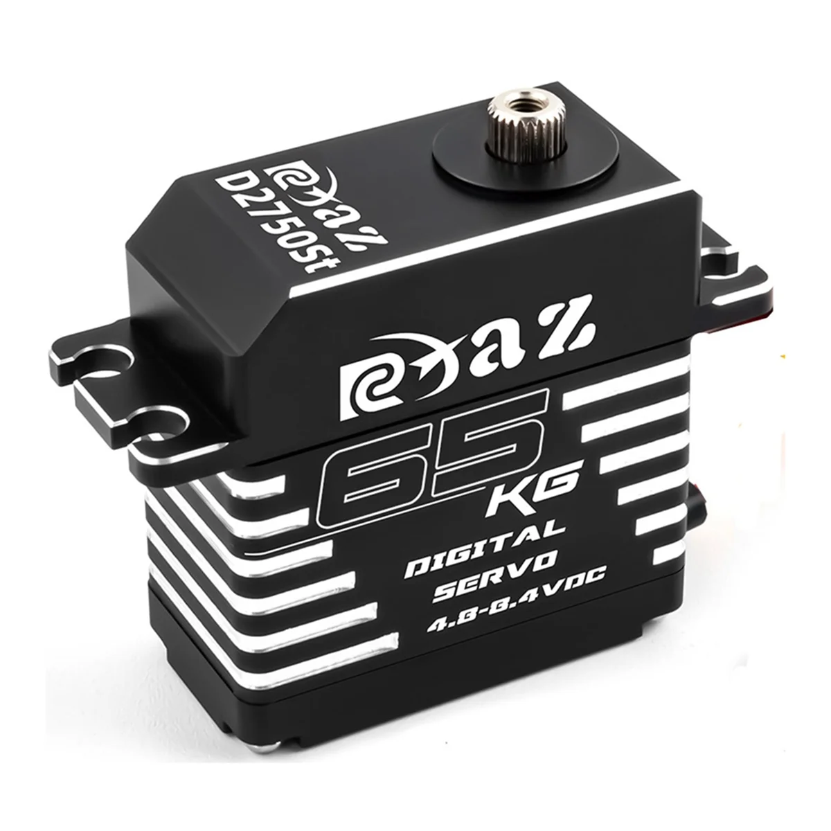 NOWOŚĆ Bezszczotkowy serwomechanizm cyfrowy HV Duży moment obrotowy Stalowa przekładnia metalowa Wodoodporny silnik IPX8 do części robota gąsienicowego RC Xmaxx 85KG