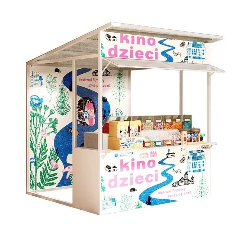 

Outdoor square commercial exhibition, event booth display stand, food stall stand