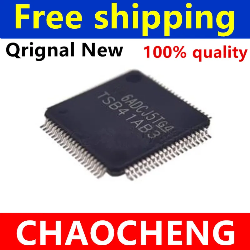 (5-10pcs)100% New TSB41AB3 QFP-80