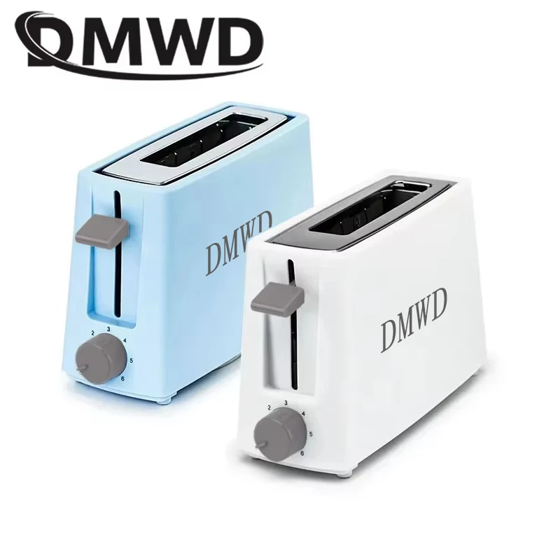 DWMD 110V/220V Stainless Steel Electric Toaster Bread Baking Oven Breakfast Machine Grill Stove Sandwich Maker Heater Warmer US