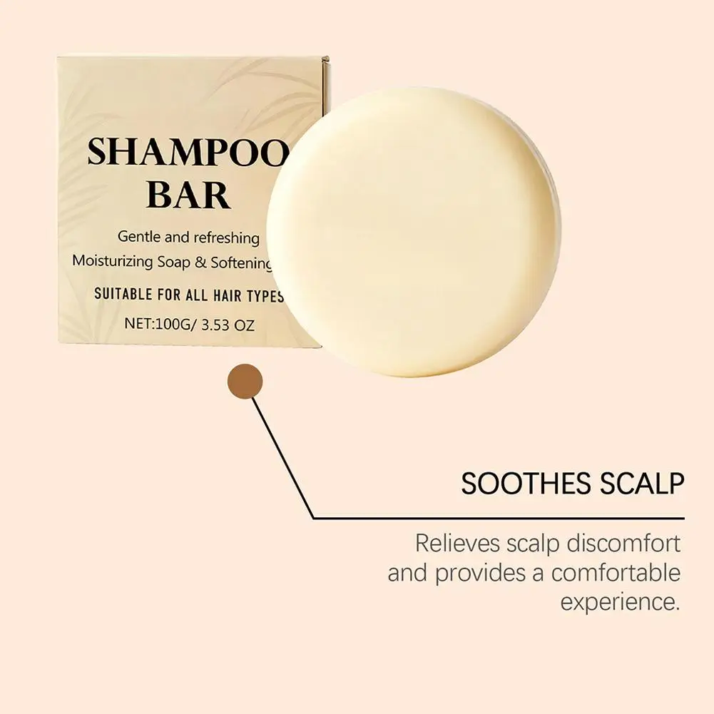 100g Shampoo Bar For Damaged Hair: Nourishing, Repairing, Growth-Promoting, Oil-Controlling, Balancing Soap 2026 New 1pcs