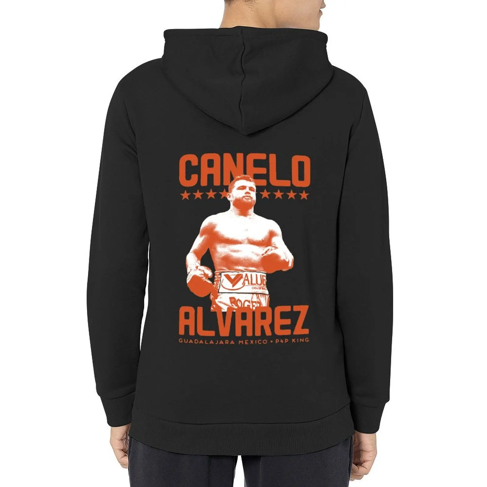 

Saul CANELO Alvarez vintage boxing poster Hoodie autumn male clothes korean autumn clothes autumn new products hoodie streetwear