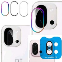 for OnePlus 13T Camera Protector Tempered Glass Cover Anti Scratch Colorful Ring Clear Glass Film Black Lens Cap Sticker