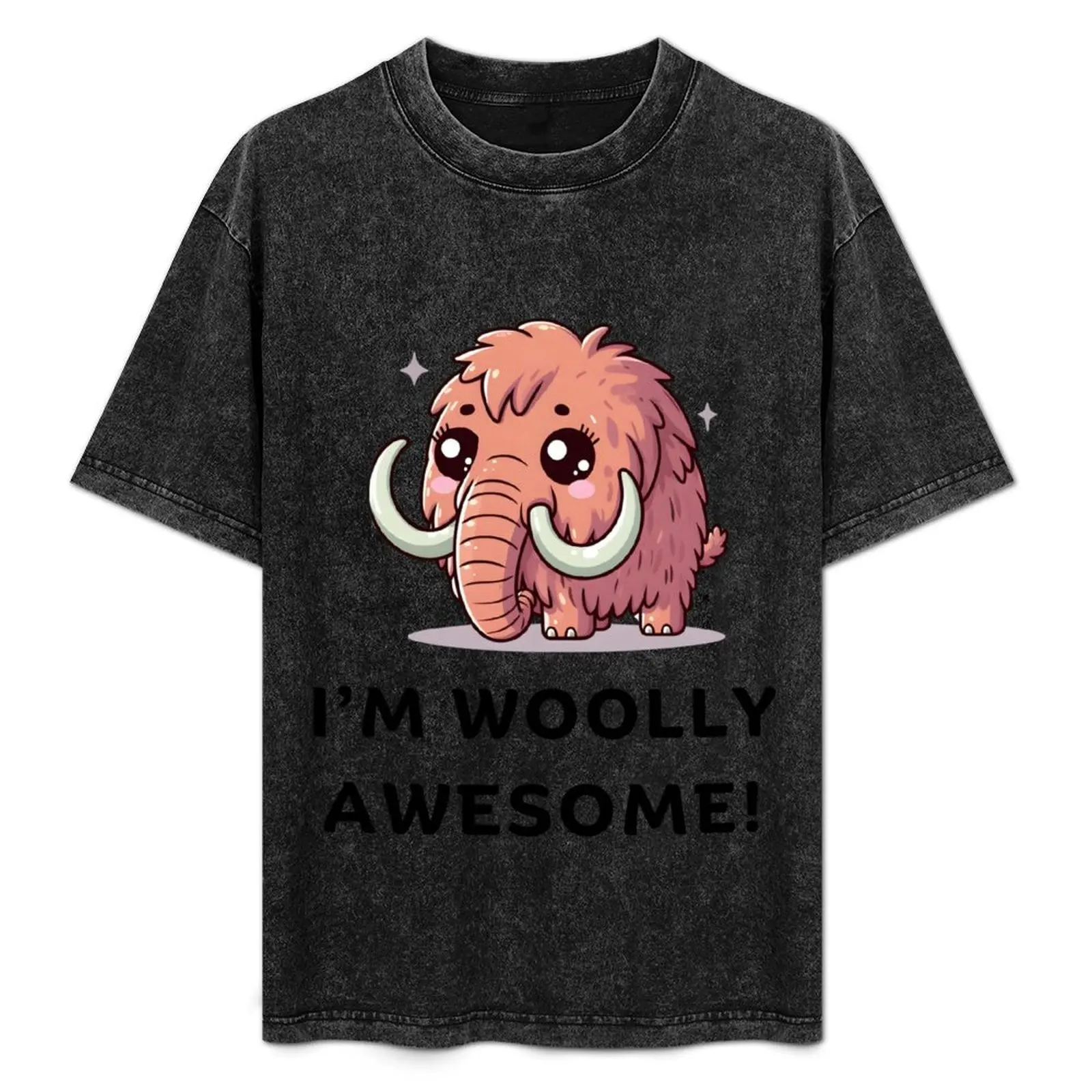 I'm Woolly Awesome, Funny Wooly Mammoth, Cute Woolly Mammoth, Kawaii Woolly Mammoth Awesome T-Shirt