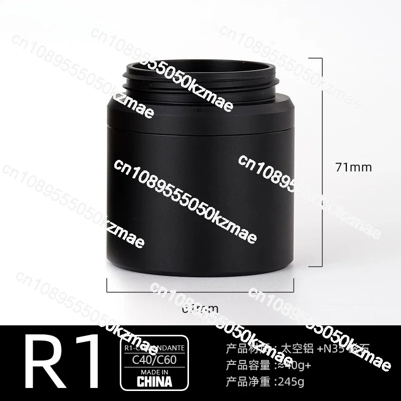Suitable for c40c60 hand crank bean grinder MK4MK3 strong magnetic attraction aluminum alloy powder cup and can