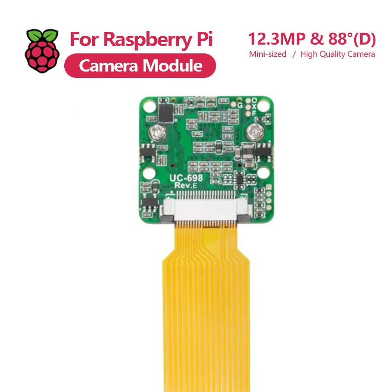 Arducam 12MP 477P Mini High Quality Camera Module for Raspberry Pi and Pi zero