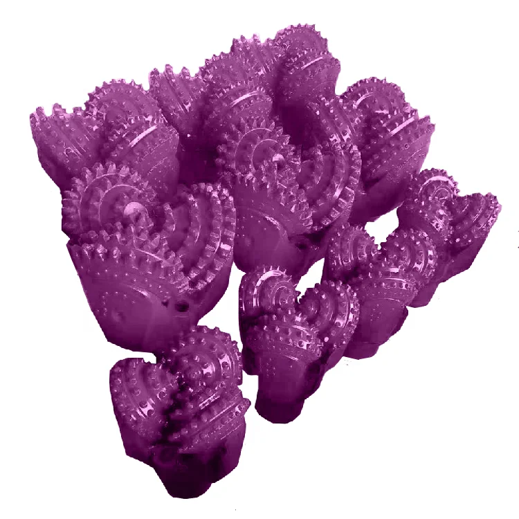 Tricone Bohrer 3,7/8 Zoll Gummidichtung Roller Bit Öl Brunnen Bohren Rock Bohrer