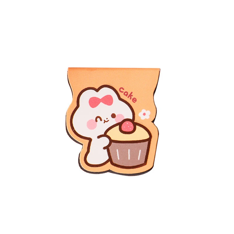 Magnet Bookmark Cute Shape Beautiful Double-sided Bookmark Cartoon Student Personality Beautiful Paper Page Clip