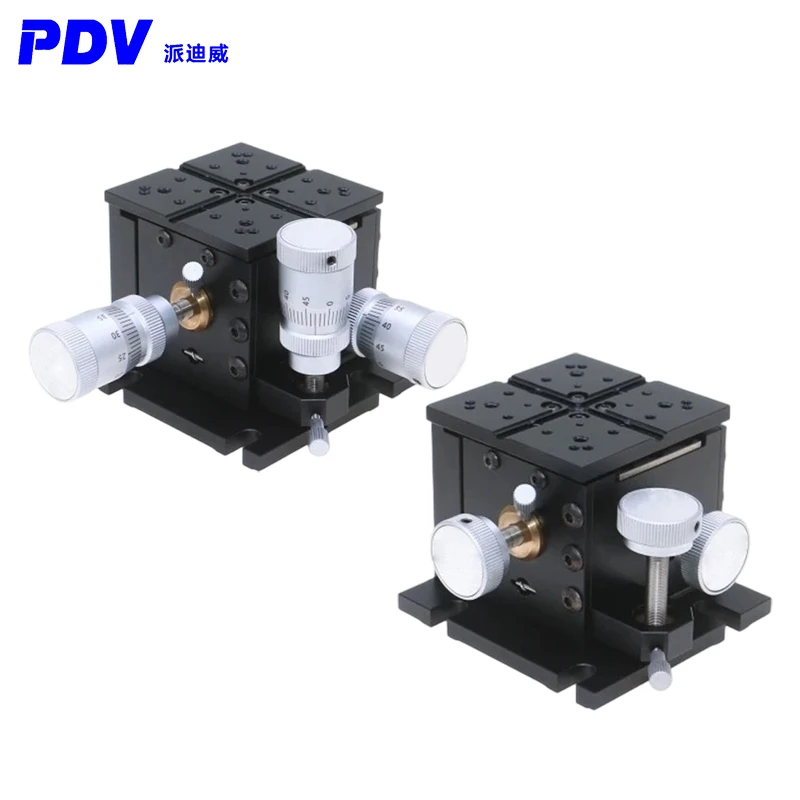 Flexible alignment platform\XYZ travel 4mm\Used for optical fiber coupling system
