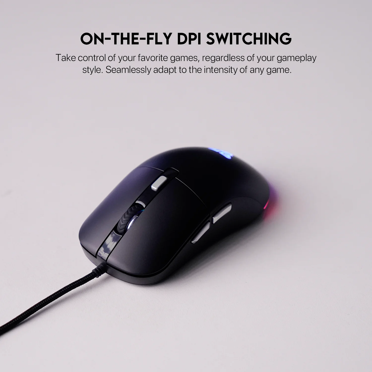 FANTECH KANATA S VX9S Wired Gaming Mouse 7200DPI HUANO 10M Switch 6 Macro Button Optical Mouse Mice for PC Laptop