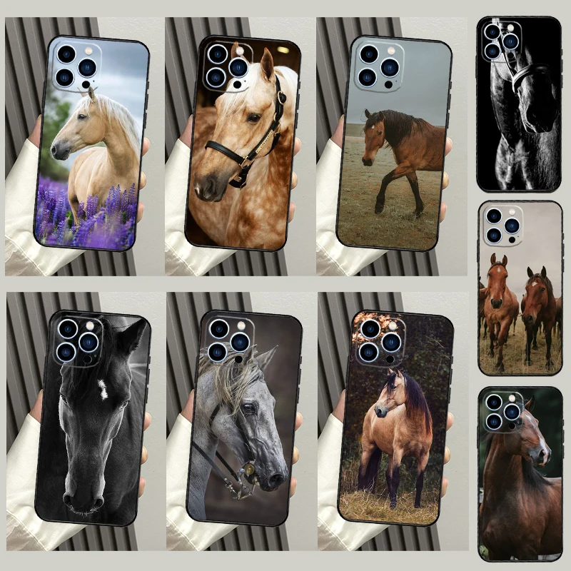 Horse Animal Phone Case For ZTE Nubia Red Magic 11S 10S 8S 9S 8 9 10 11 Pro Plus 6S 7S 6 7 Pro 6R 11 Air