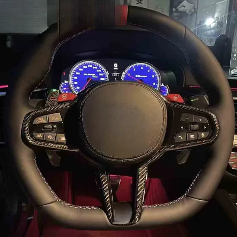 For BMW F G Chassis New 3 Series 5 X3 X4 X5 Interior Modified CS Style Upgraded Steering Wheel With  Horn C - view 3