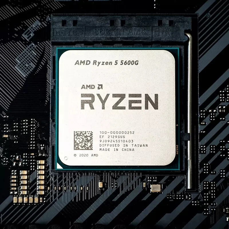 Processador CPU AMD Ryzen 5 R5 5600G 3,9 GHz 6 núcleos 12 threads 65W LGA AM4
