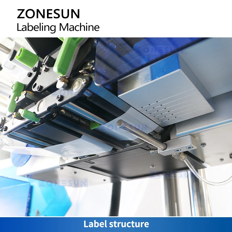 Zonesun-etiquetadora de precio de ZS-TB650, equipo de etiquetado de precio de peso automático, sistema de etiquetado de pesaje dinámico