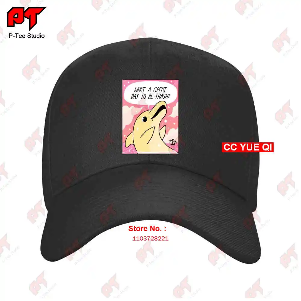 

Trash Dolphin Pendant Baseball Caps Truck Cap L3SV