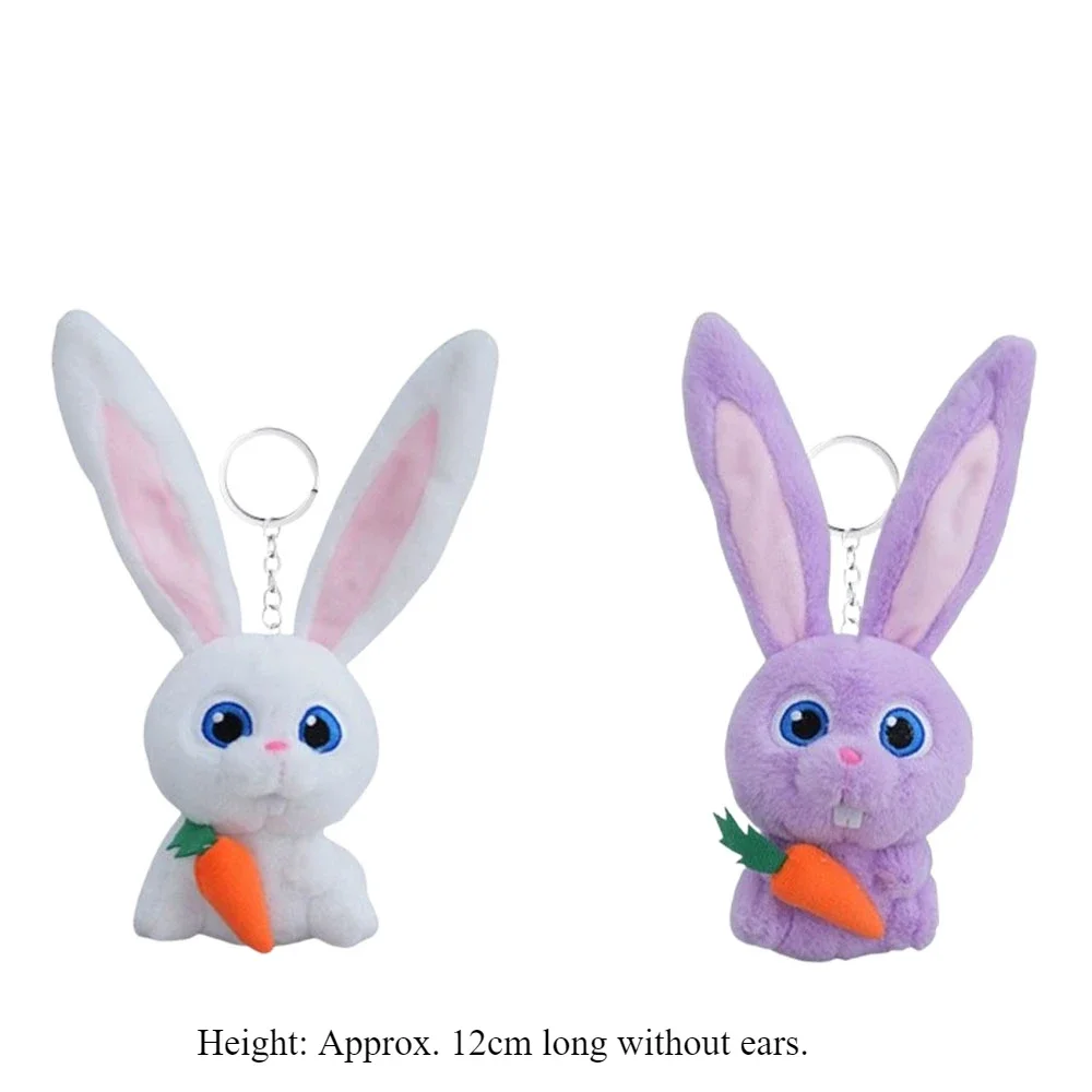 1-20PCS Karotte Hase Plüsch Anhänger Ostern Nette Puppe für Mädchen Kinder Geschenk Tasche Kleine Schlüsselbund Dekoration Ostern geschenk