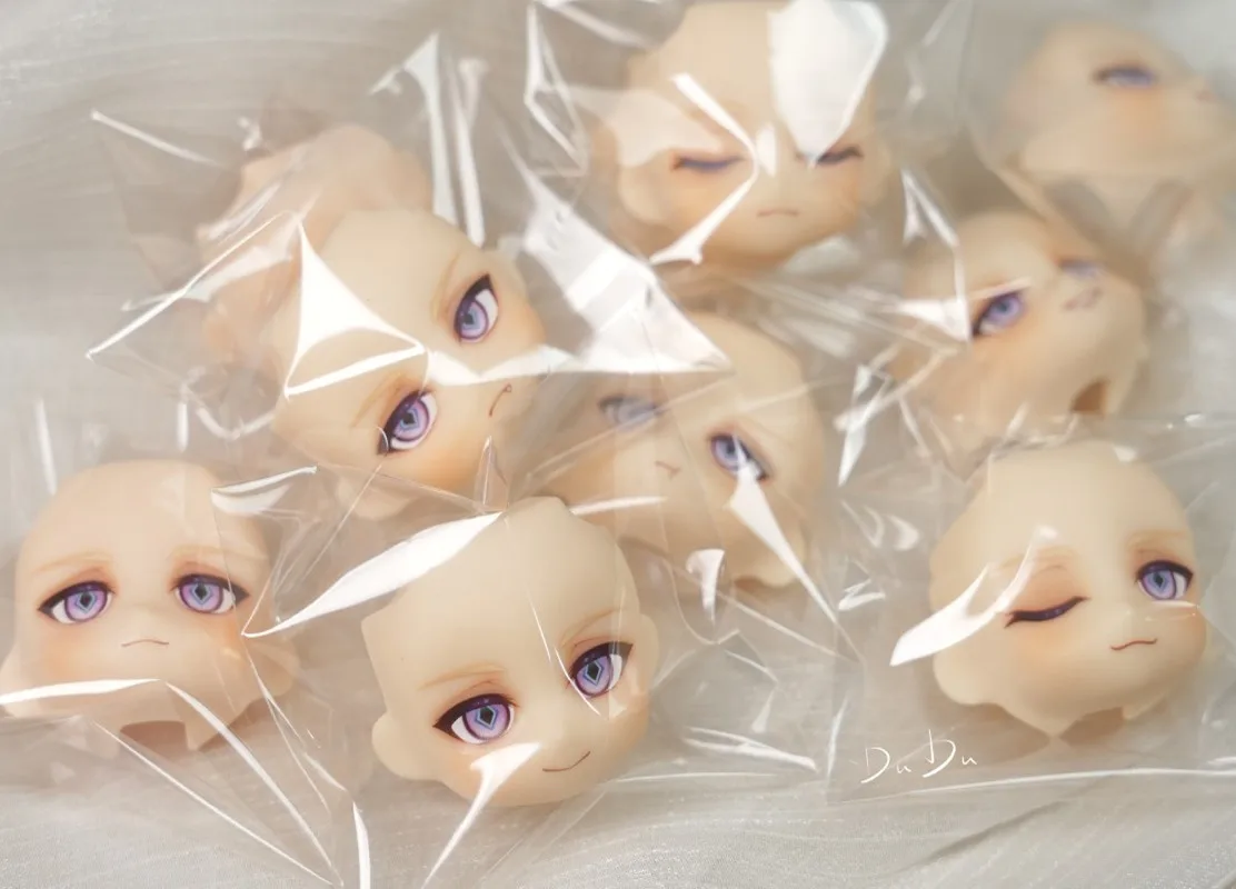 Honkai: Star Rail Aventurine Ob11 Faceplates GSC Handmade Water Sticker Face Doll Accessories Game Props Anime Figure Toy Kids