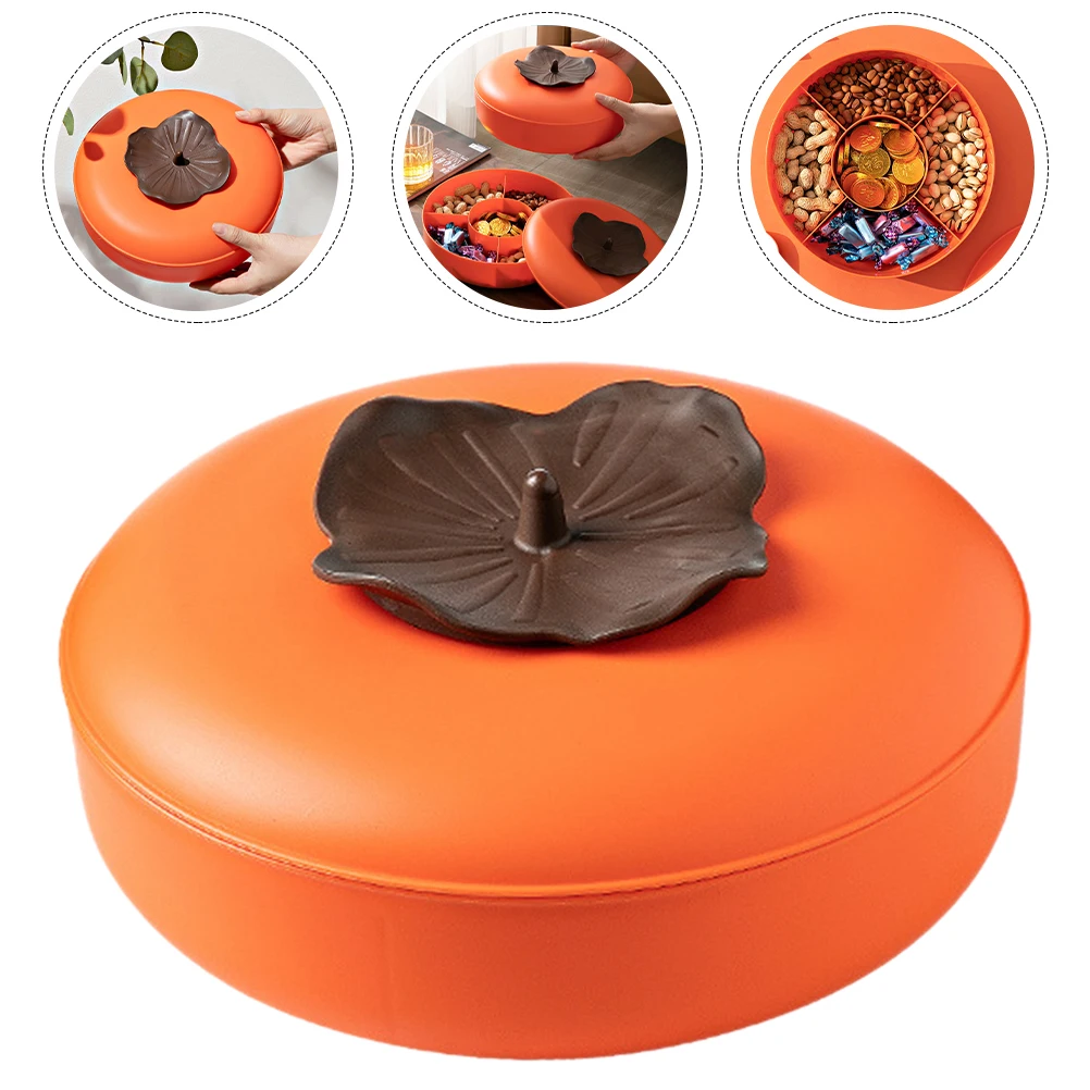 

Dried Fruit Box Household Candy Multi Function Plate Reusable Snack Portable Dessert Restaurant Serving Tray Plastic Creative