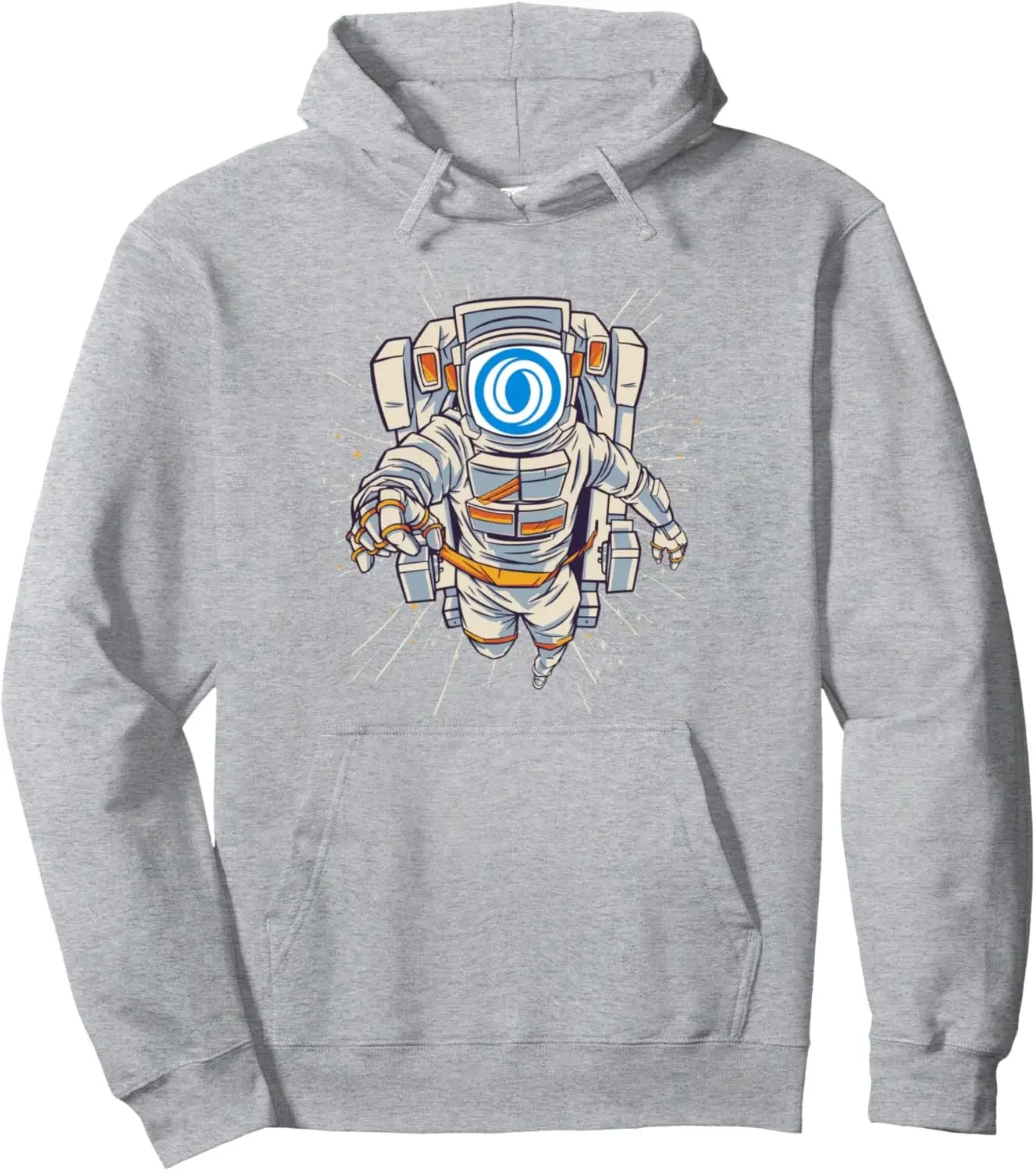 Oasis Network Crypto Tee, Oasis Network Astronaut to Moon Pullover Hoodie