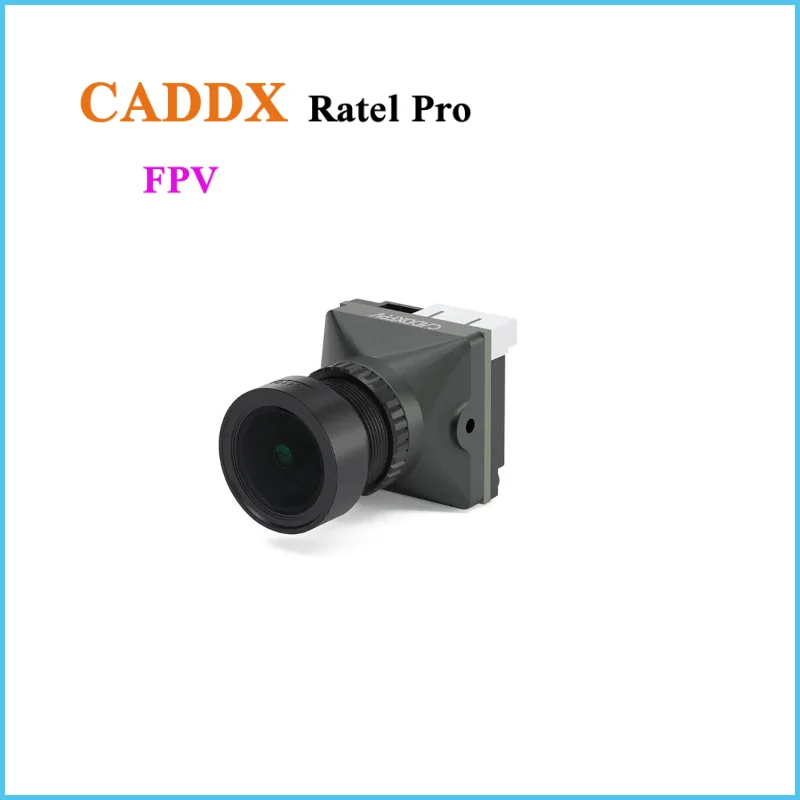 

Камера Caddx Ratel Pro 1500TVL FOVD NTSC/PAL CMOS FPV Starlight с ночным видением для FPV RC дронов