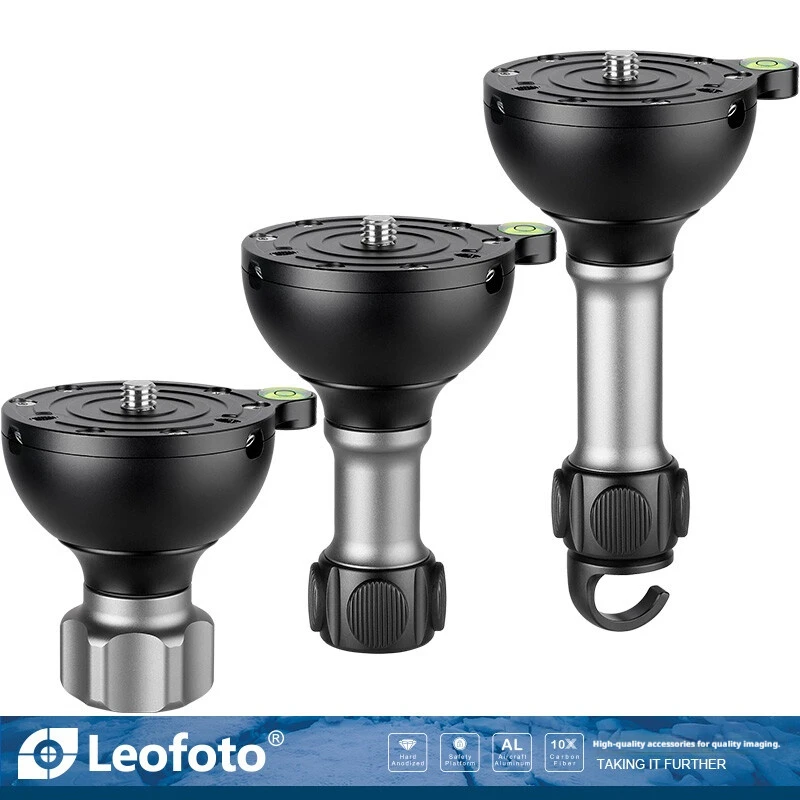 

Leofoto 75mm Universal Ball Bowl Adapter Ball Bowl Adapter Photography and Videography Equipment Accessories Pan/Tilt Base