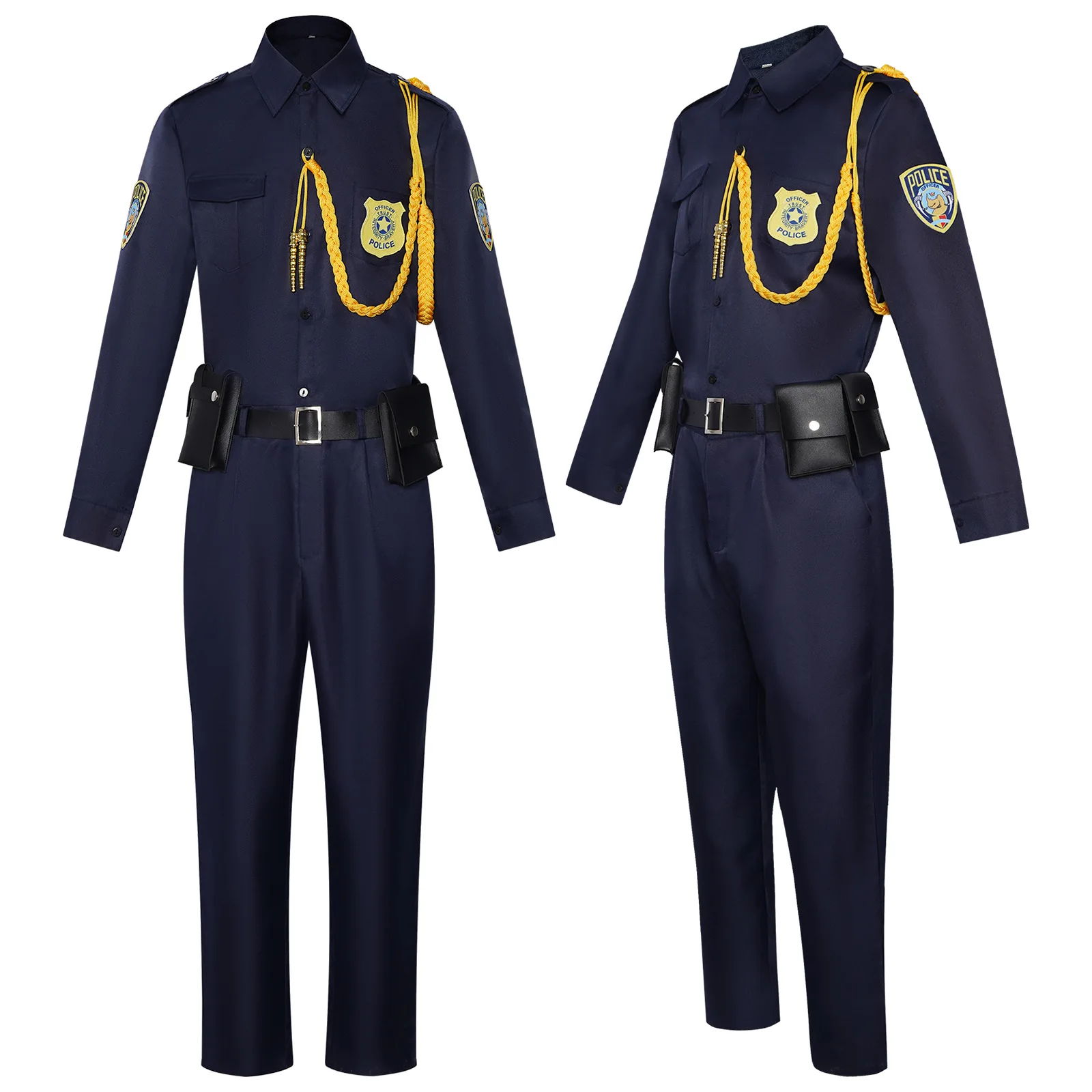 

Nick Wilde Cosplay Costume Movie Zootopia Nick Cosplay Police Cosplay Uniform Christmas Halloween Carnival Role Play Uniform