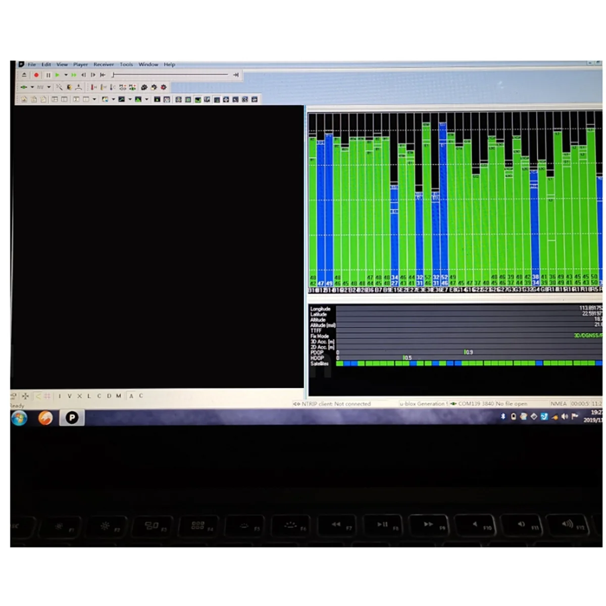 SSR AN506 MMCX Connecto AN506G - هوائي GNSS داخلي دقيق RTK محطة قاعدة الطائرة بدون طيار هوائي Gnss لـ ZED-F9P