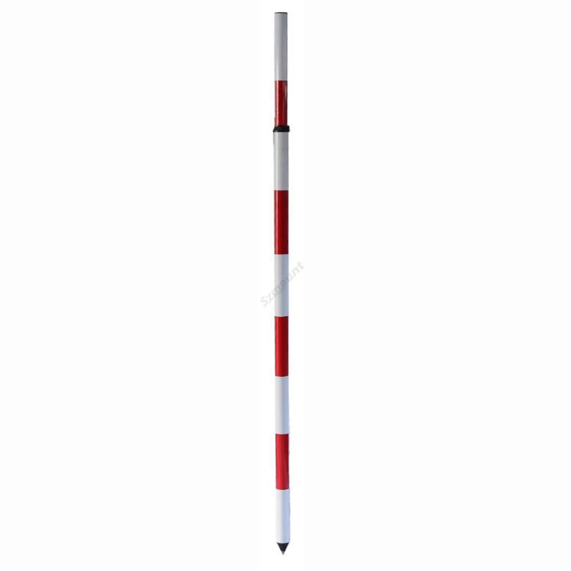 

2m 2Section Telescopic Aluminum Range Poles For Land Surveying