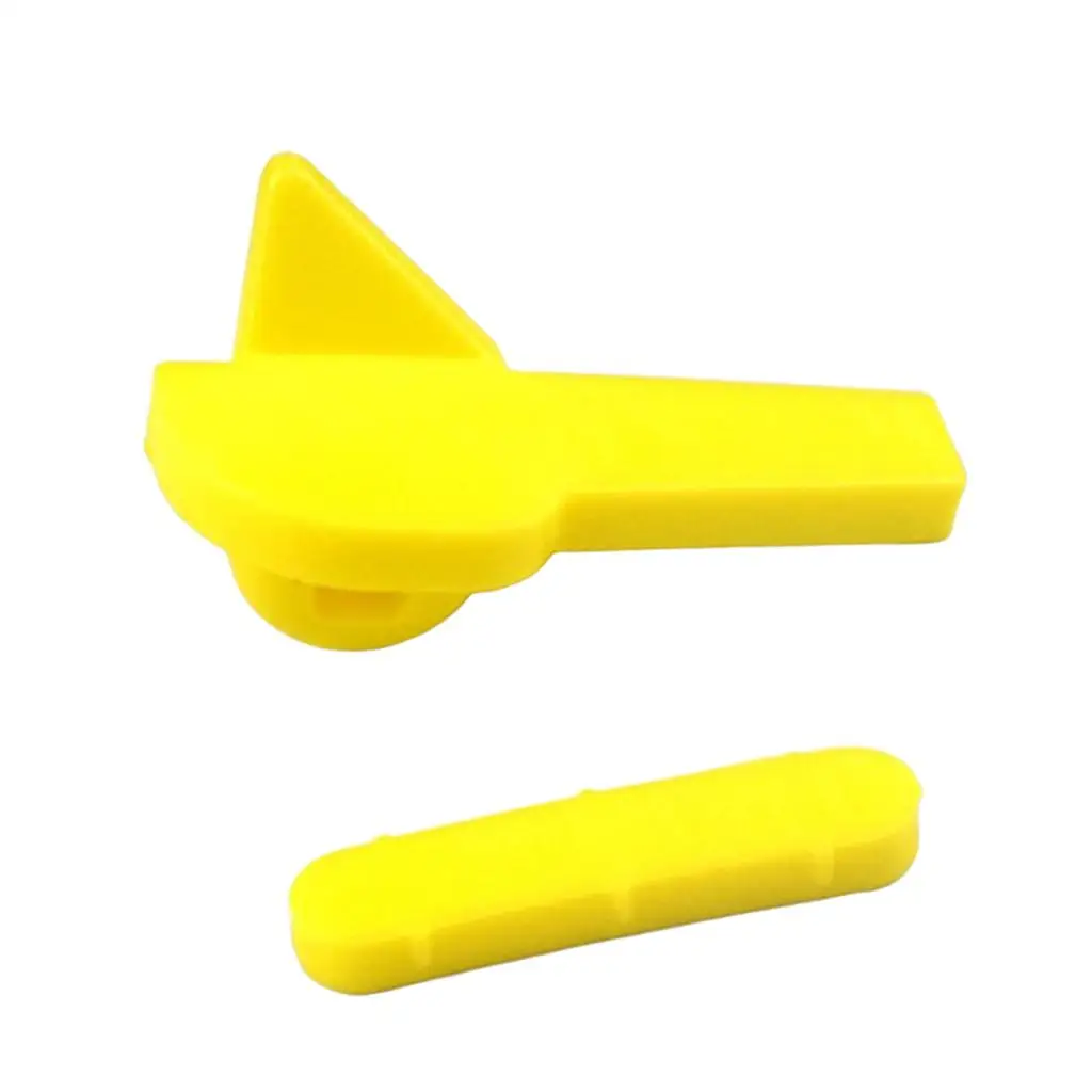 

2Pcs Yellow Tireless Protective 57mm Tire Changer Bird Head Remover Pad