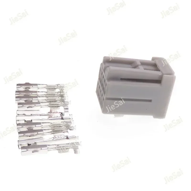 10 Pin 638207-6 High Quality Plastic Housing Connector For Honda Grey Automobile Wiring Harness Unsealed Socket