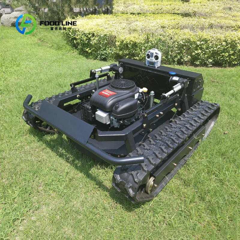 Track Lawn Mower Compact Electric All Terrain Self-Propelled Crawler Mower For Small And Medium Gardens