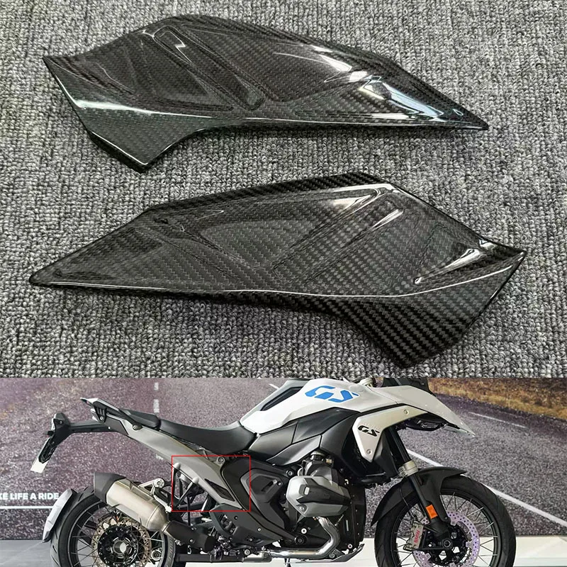 

Углеродное волокно, боковая рама мотоцикла, защита панели, левый и правый обтекатель, чехол для BMW R 1300GS R1300GS R 1300GS 2024-2025