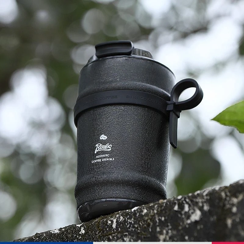 New  Bincoo Stainless Steel Coffee Mug Portable Tumbler Vacuum Flasks Car Thermal Cup Keeps Cold Heat Travel Insulated Cup
