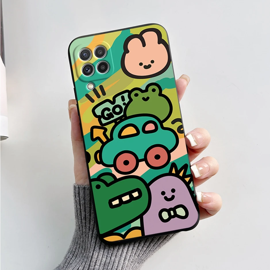 Soft Silicone Cute Panda Case For Samsung Galaxy A12 Shockproof Cover For Samsung Galaxy A12 Soft Silicone  Exquisite Phone Case