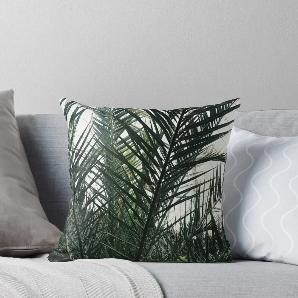 

Palm leaves Throw Pillow pillow cover luxury luxury home accessories Luxury Pillow Cover Christmas Covers