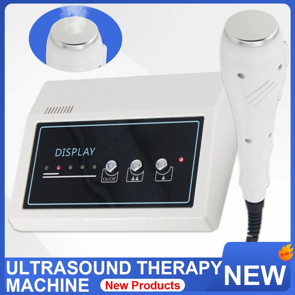 1Mhz Ultrasonic Therapy Machine Portable Beauty Massage Physiotherapy Muscle Pain Relief Massager Newest Ultrasound Instrument