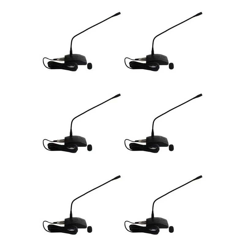

ABIJ-6X Wired Conference Gooseneck Microphone Desktop Condenser Microphone Speech Condenser Microphone Broadcasting