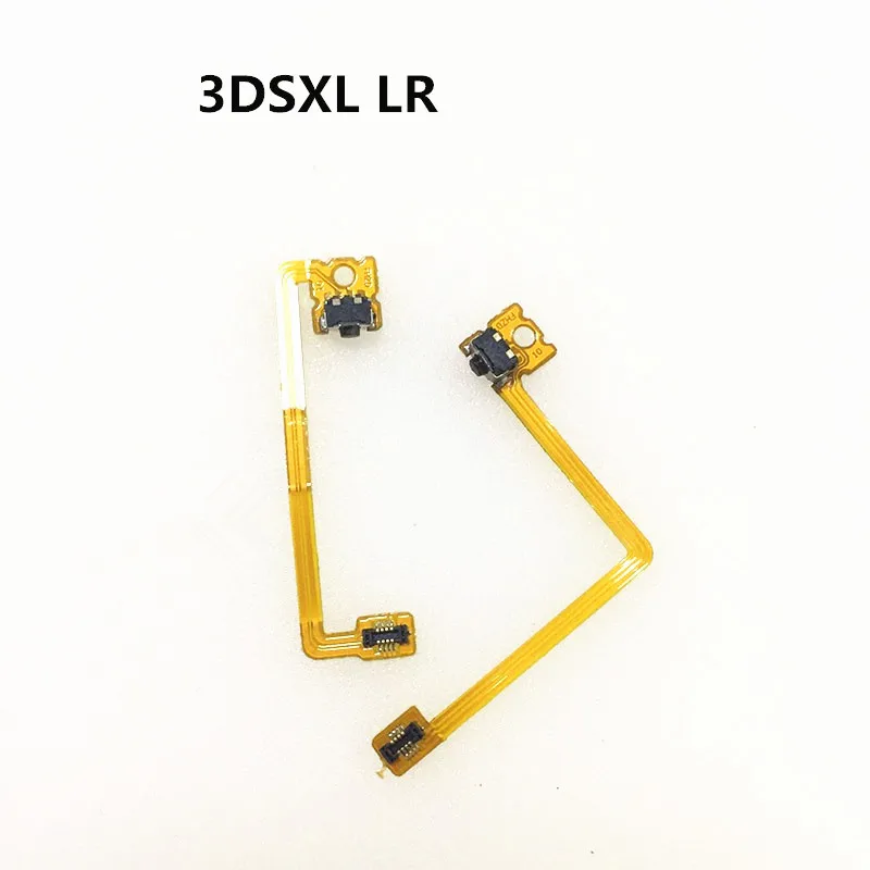 Nintendo Switch用の柔軟なケーブル付きの左/右ボタン,10セット,3,sxl,new3dsxl,新バージョン,3dsxl,非機能,フレキシブルケーブル