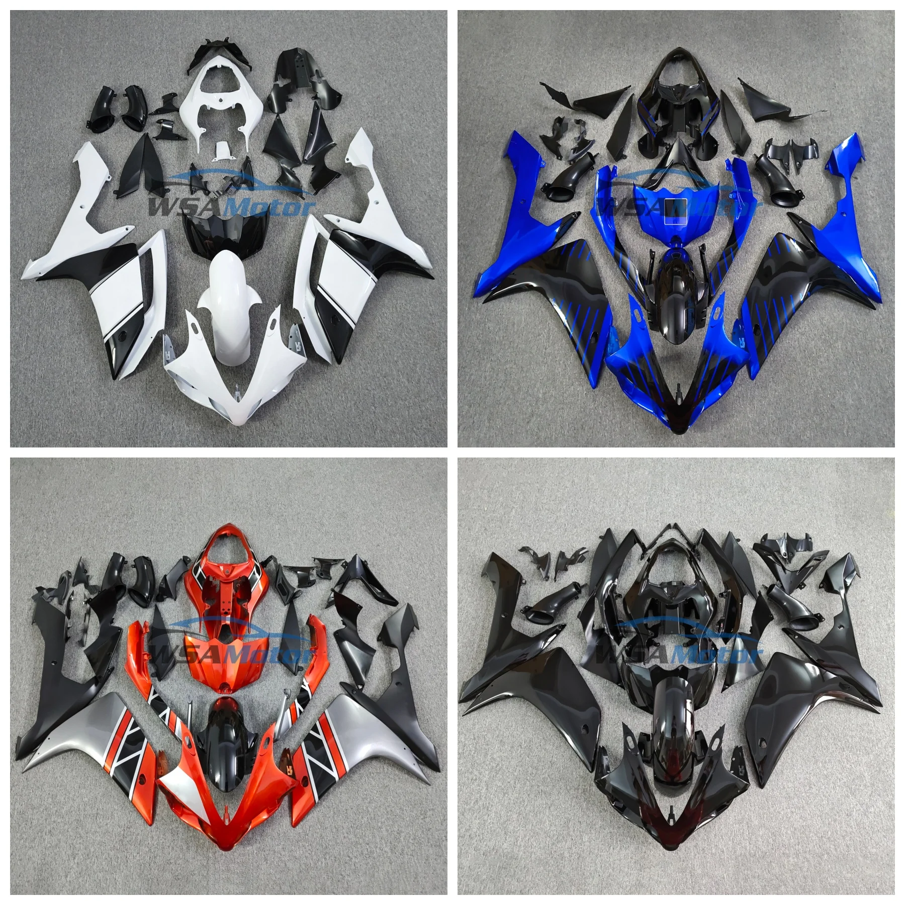 For Yamaha YZF R1 2007 2008 Motorcycle Bodywork Set Popular Products Housing Colour Change Kits Best Sellers Style Fairing