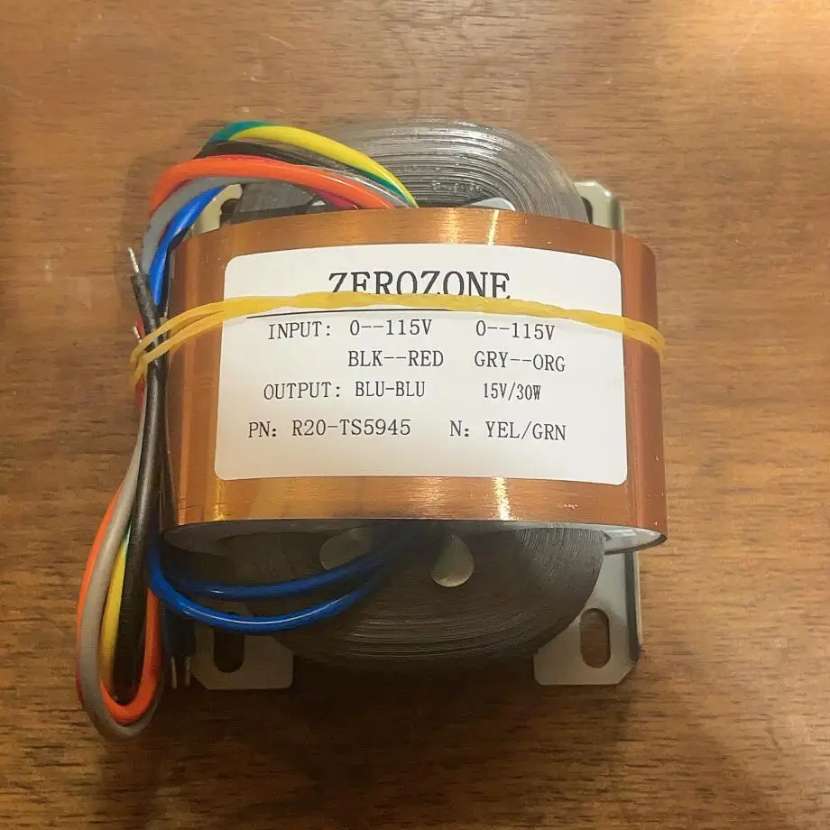 ZEROZONE 30VA Pure copper R-core transformer  6V / 9V / 12V / 15V / 18V /24V