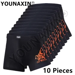 10 Pieces Men Boxer Underwear Underpants Homme Panties Undies Bottoming Shorts