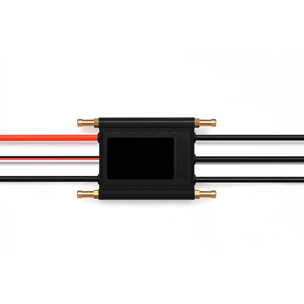 Flycolor ESC 90A Waterproof Brushless Speed Controller 2-6S Lipo with BEC 5.5V/5A Water Cooling System for RC Boat