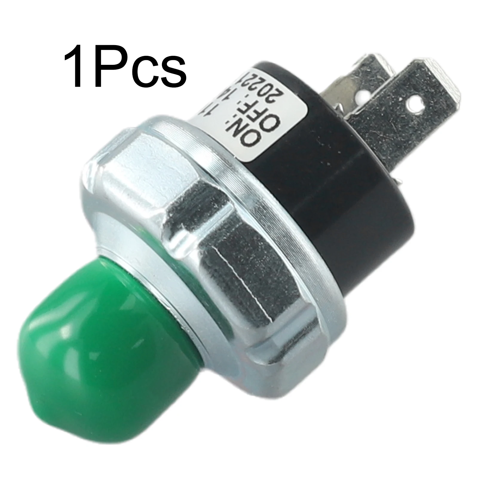 12V/24V DC Compressor Pressure Switch  1/4 NPT Male Thread  for Air Suspension Applications  Silver Color