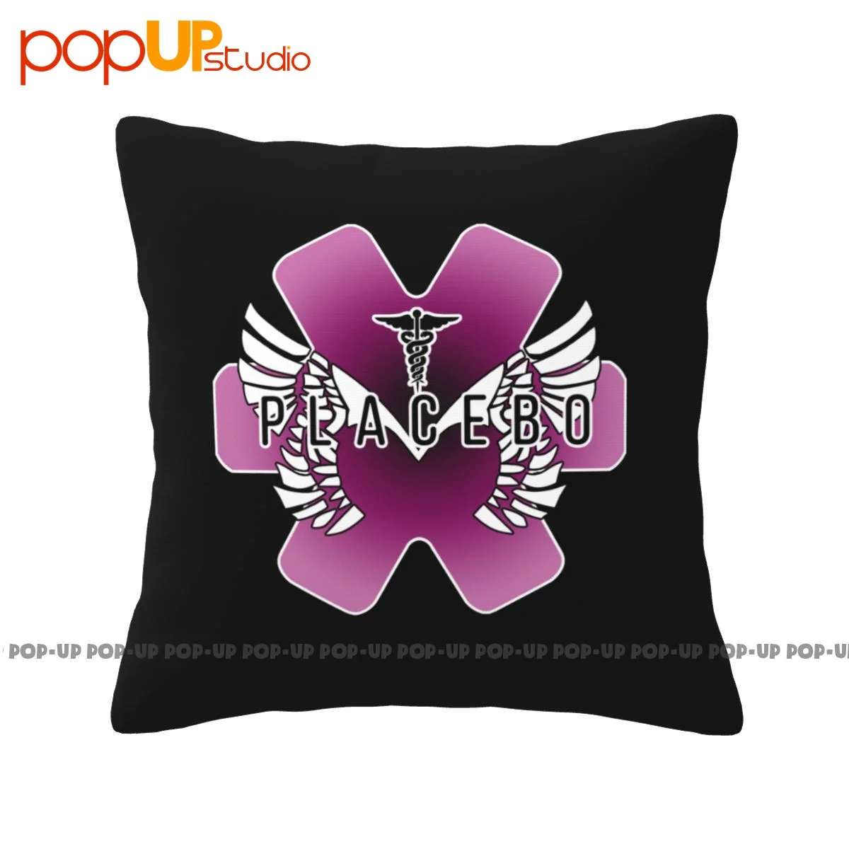 Spring Placebo Brian Molko Alternative Rock Band Pillowcase Throw Pillow Cover Natural Breathable Anti-Bacterial