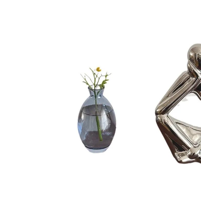 

Small vase set, handicrafts, desktop hydroponic flowers, living room