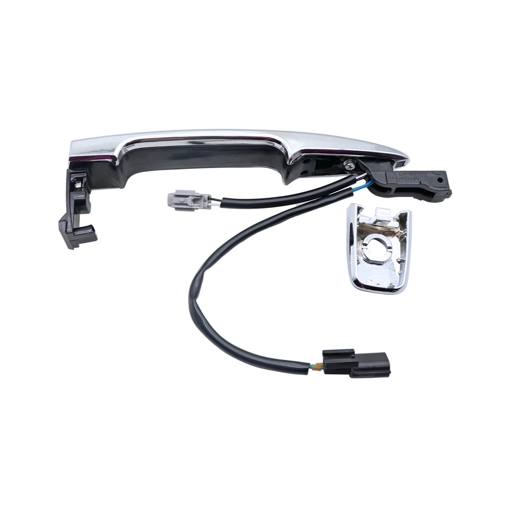 2 Stuks Auto Front Chrome Exterieur Deurgrepen Zilveren Abs 826469N00A 806469N00A 806451AA0A Voor Nissan Leaf Maxima Murano Sentra