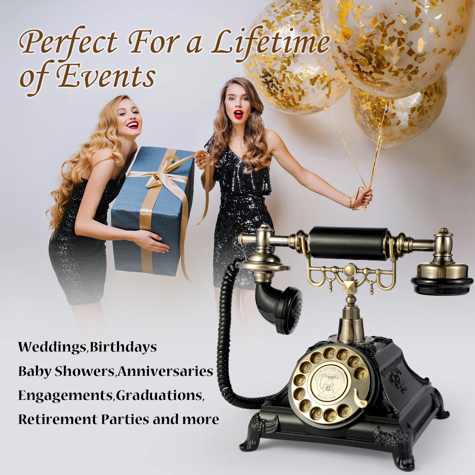 Audio Message Book Phone Wedding Guest Voice Blessing Message Book Banquet Voice Check-in Message Phone Birthday Party Celebrati