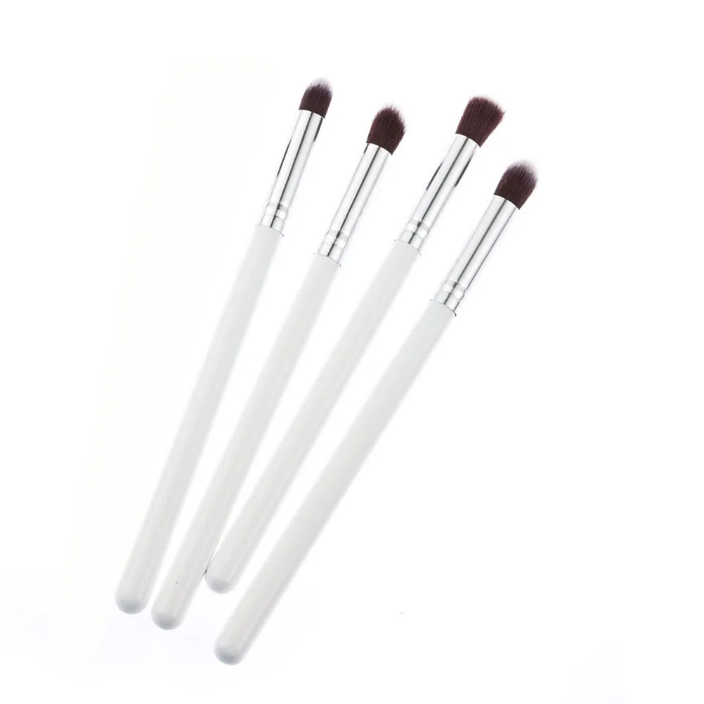 4Pcs Eye Makeup Brush Set Fine Workmanship Soft Bristle Blending Pencil Detail Brush for All Skin Types Tools Kit Daily
