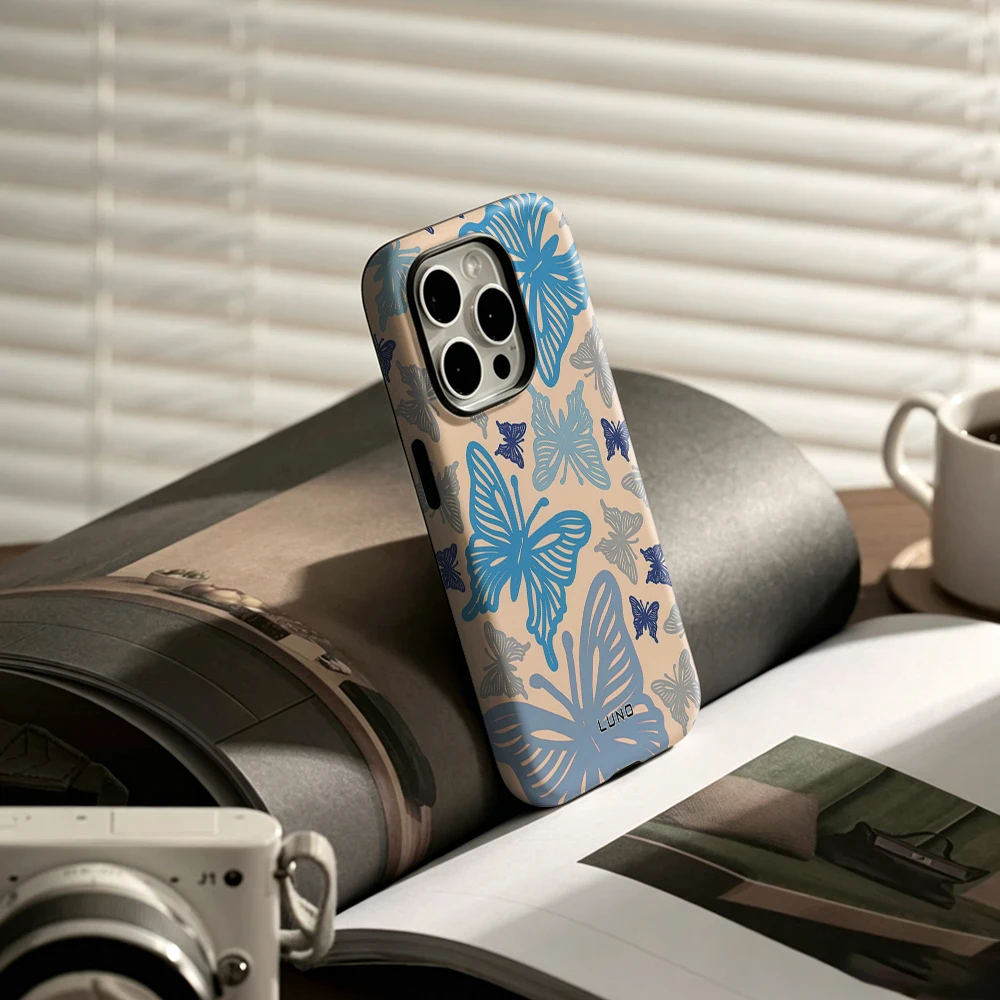 Casing Ponsel Kupu-kupu Biru u - Phone Cases For Iphone 13 ulasan dan harga