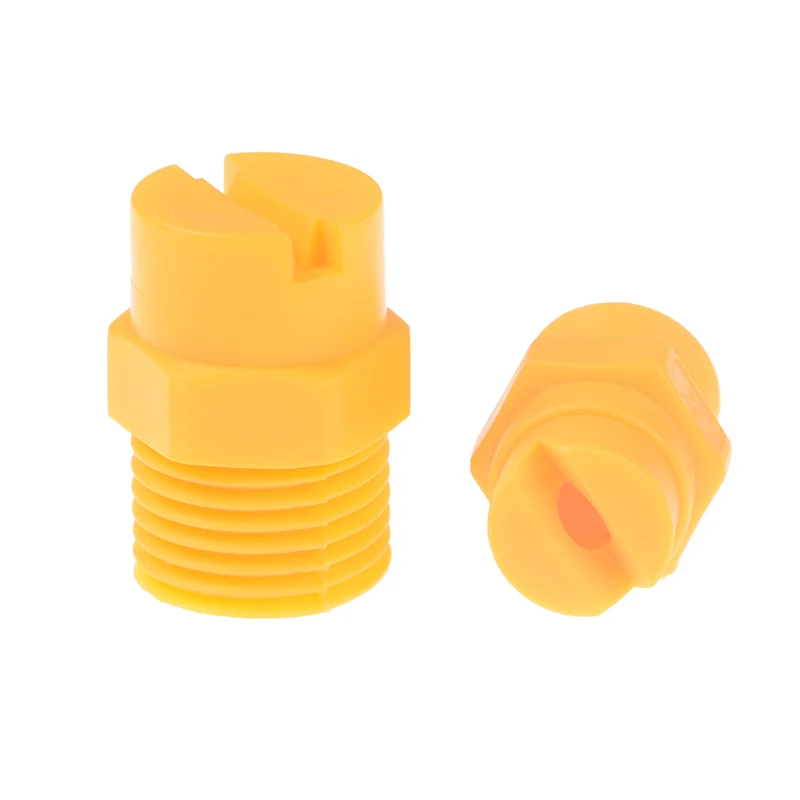 1pcs Plastic Vee Jet Flat Fan Spray Nozzle 1/8\